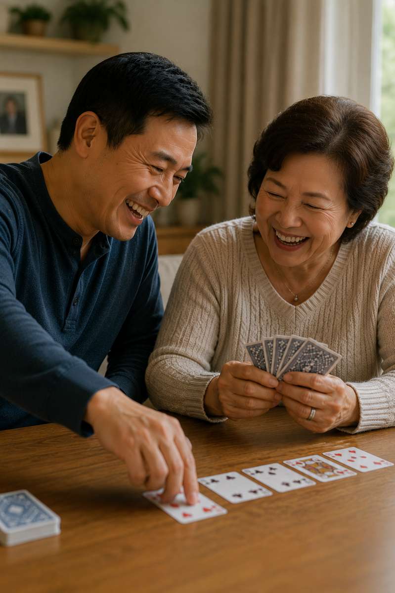 A caregiver with a loved one
